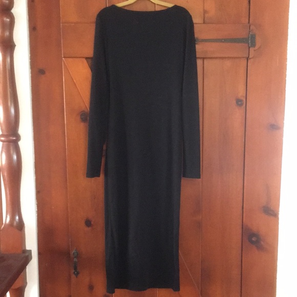 Urban Outfitters**Black Dress**Long Sleeved**Button Up - Picture 3 of 5
